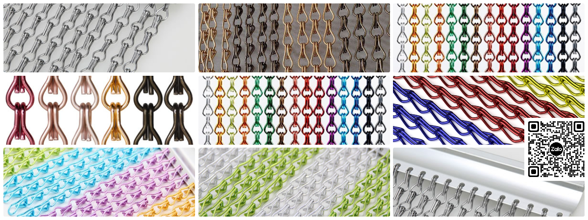 Rèm Lưới - Curtain Mesh - Lưới Inox - Lưới Đan - Lưới Kim Loại